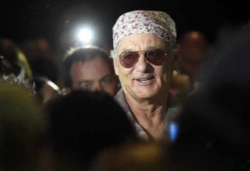 Bill Murray ist überall ein gern gesehener (und unberechenbarer) Gast