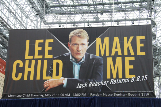 NEW YORK, NY - MAY 28: Lee Child attends BookExpo America 2015 at Javits Center on May 28, 2015 in New York City. (Photo by Laura Cavanaugh/Getty Images)