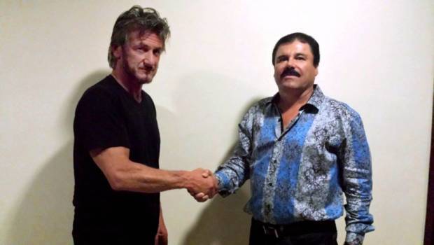 Sean Penn (li.) und El Chapo am 2. Oktober 2015. Das Foto beweisen, dass das Treffen stattfand.