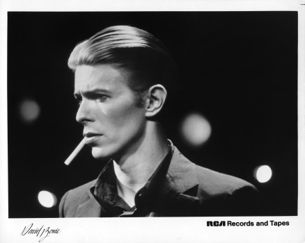 1976: David Bowie poses for an RCA publicity shot in 1976. (Photo by Michael Ochs Archives/Getty Images)