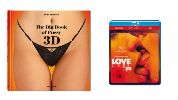 ROLLING STONE verlost 1x das Buch „The Big Book of Pussy“ und 3x „LOVE“ als Blu-ray