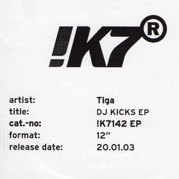 Tiga - DJ Kicks