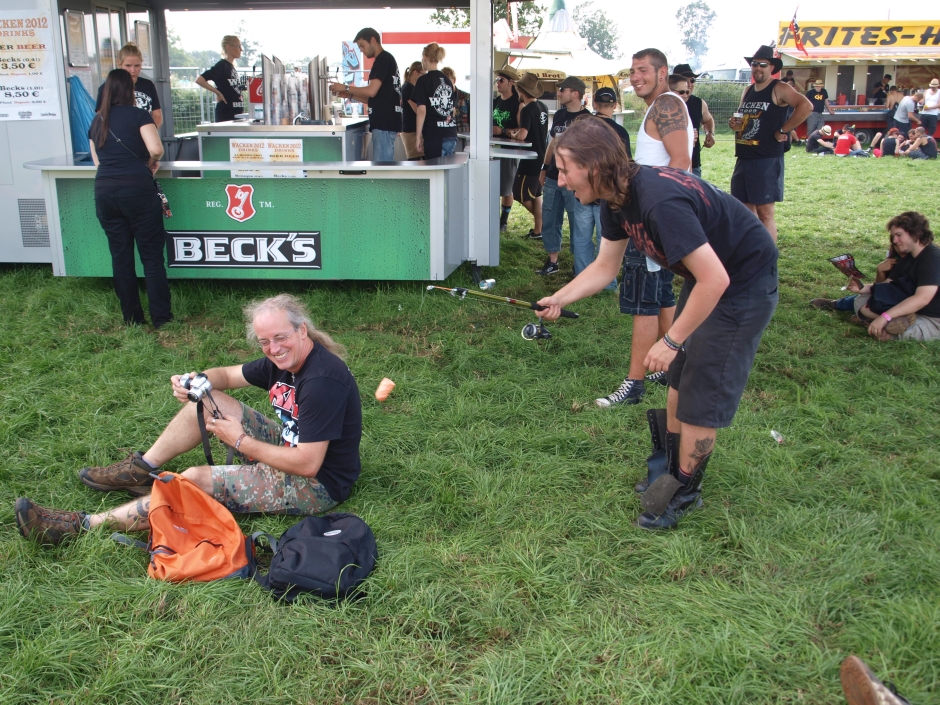 Wacken Open Air 2012: Fans und Gelände am Donnerstag