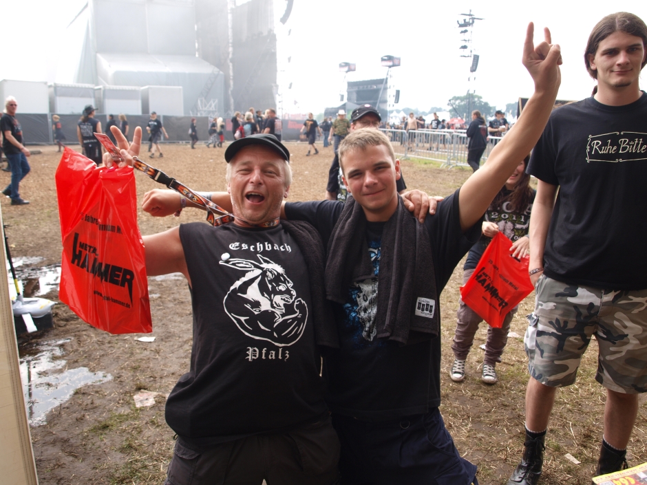 Wacken Open Air 2012: Fans und Gelände am Donnerstag