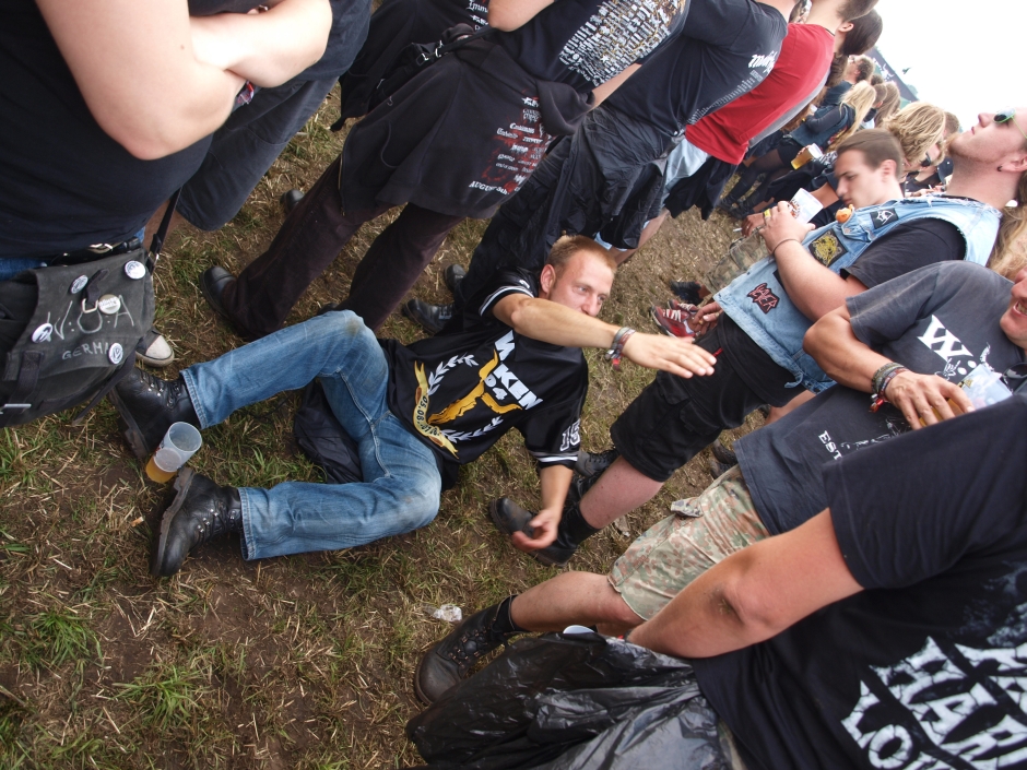 Wacken Open Air 2012: Fans und Gelände am Donnerstag