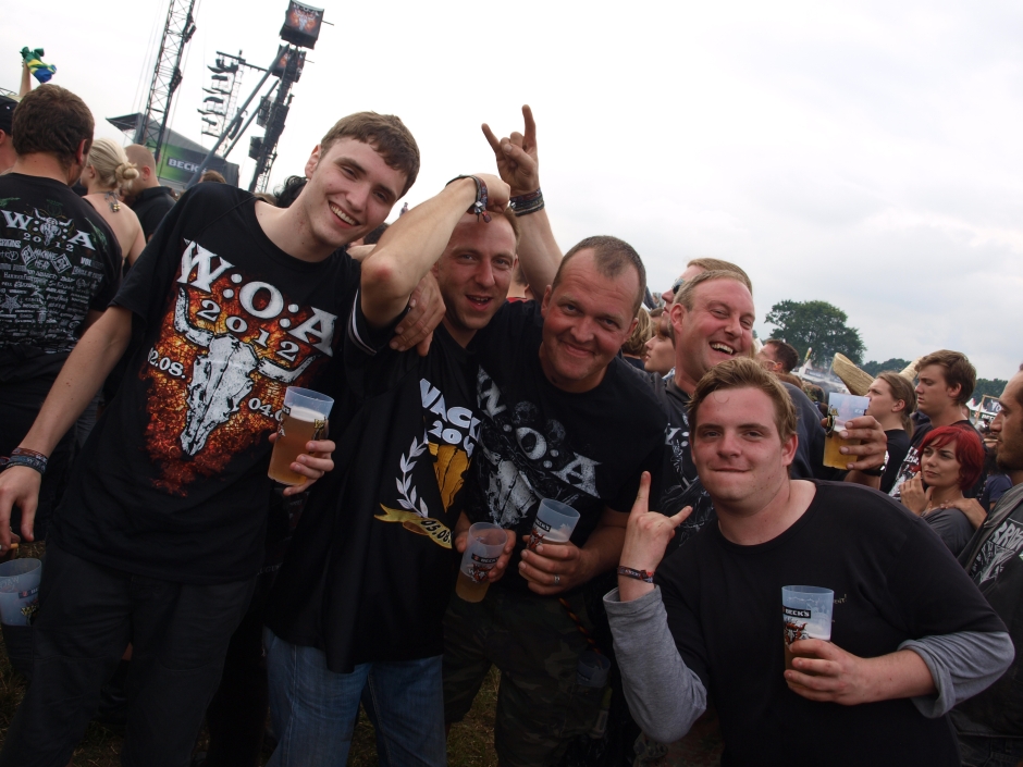 Wacken Open Air 2012: Fans und Gelände am Donnerstag