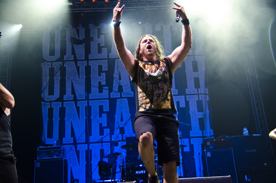 Unearth live, Wacken 2012, 02.08.2012