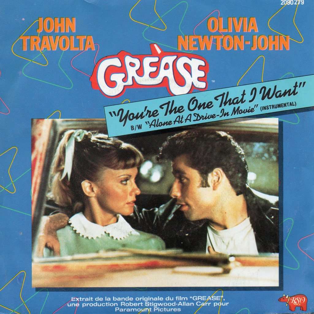 15 Millionen verknallte Teenies investierten in den Soundtrack „Your're the One That I Want“ von Grease, der von John Travolta und Olivia Newton-John interpretiert wurde.