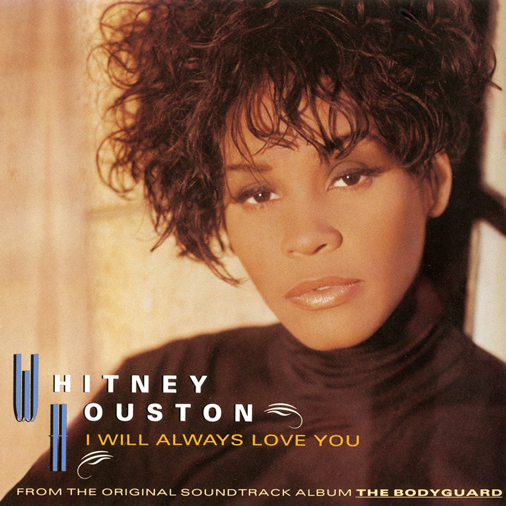 Whitney Houstons „I Will Always Love You“ wurde groß durch den Film „The Bodyguard“, war 14 Wochen lang die Nummer 1 der Billboard Hot 100 und verkaufte sich insgesamt 20 Millionen mal.