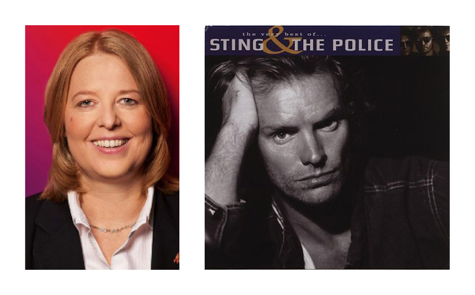 Bärbel Bas (47) (SPD) Sting and The Police – „The Very Best Of“