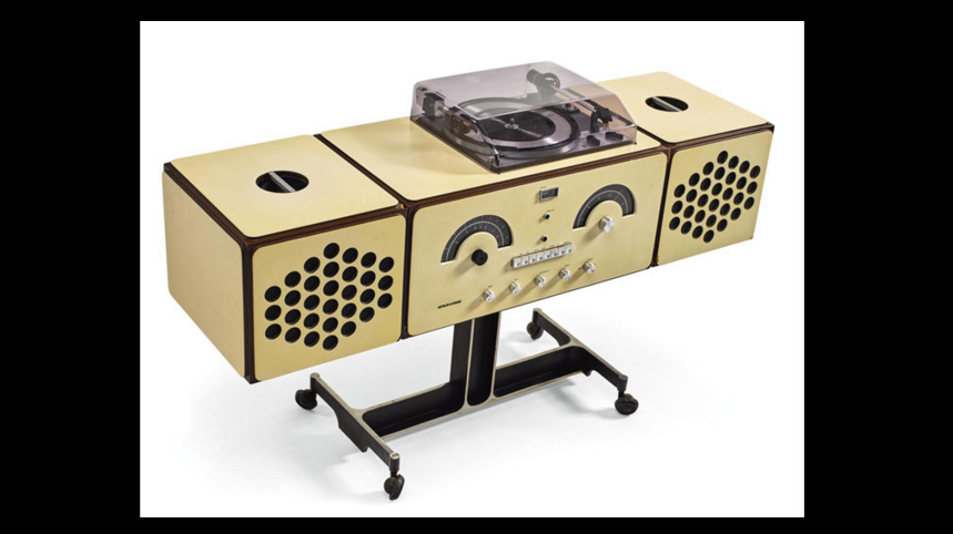 Pier Giacomo und Achille Castiglioni, Brionvega Radiophonograph, Model no. RR 126, 1965