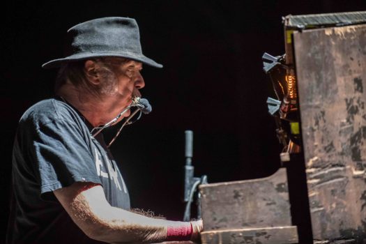 Neil Young Performs In Milan