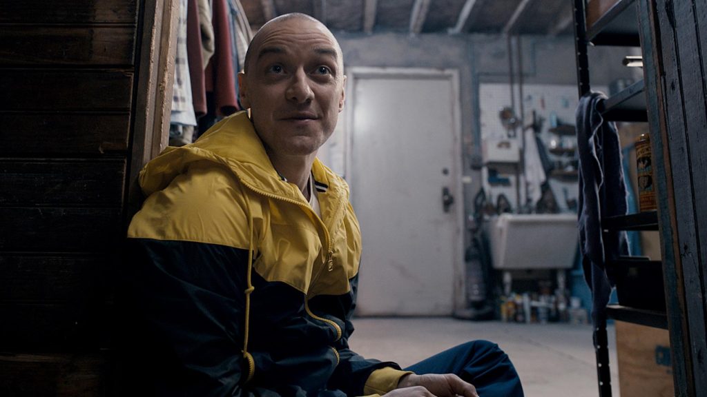 Sieht wahrlich irre aus: James McAvoy in „Split“