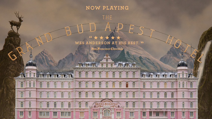 21. Grand Budapest Hotel (Wes Anderson)