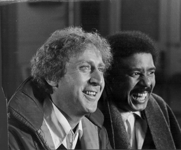 Gene Wilder mit seinem kongenialen Filmpartner Richard Pryor („Trans-Amerika-Express“)