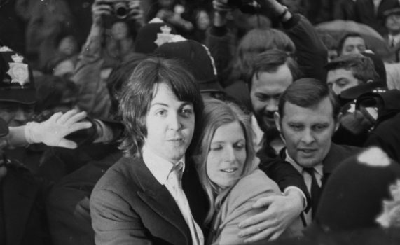 Paul McCartney mit Linda