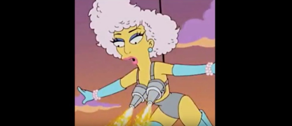 Lady Gaga Simpsons Super Bowl