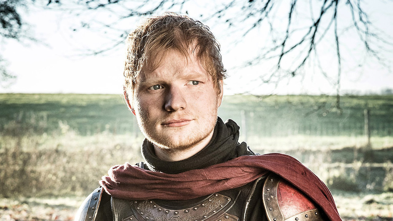 Ed Sheeran in seiner Rolle als Lannister-Soldat in „Game Of Thrones“