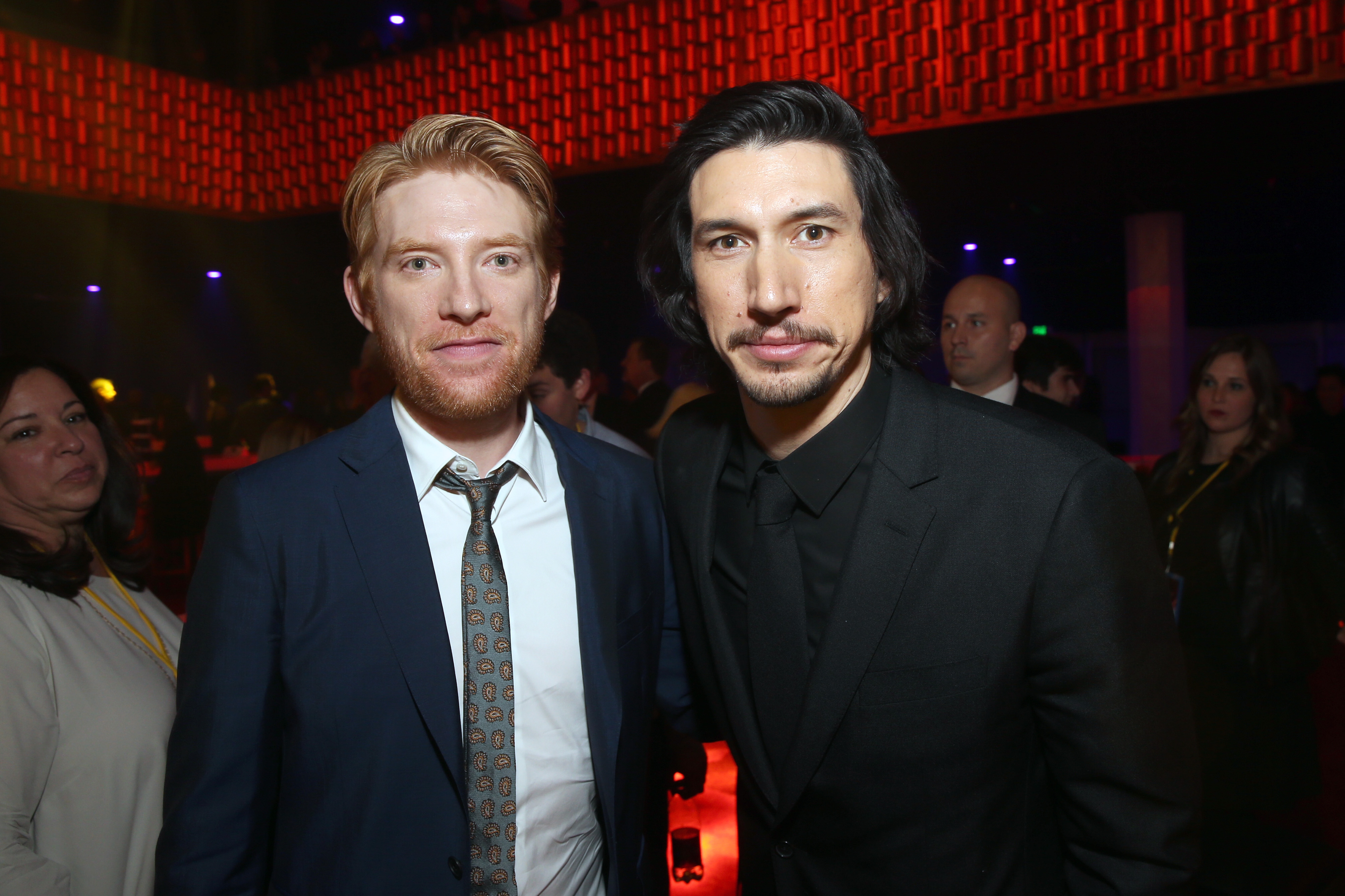 Domhnall Gleeson und Adam Drive