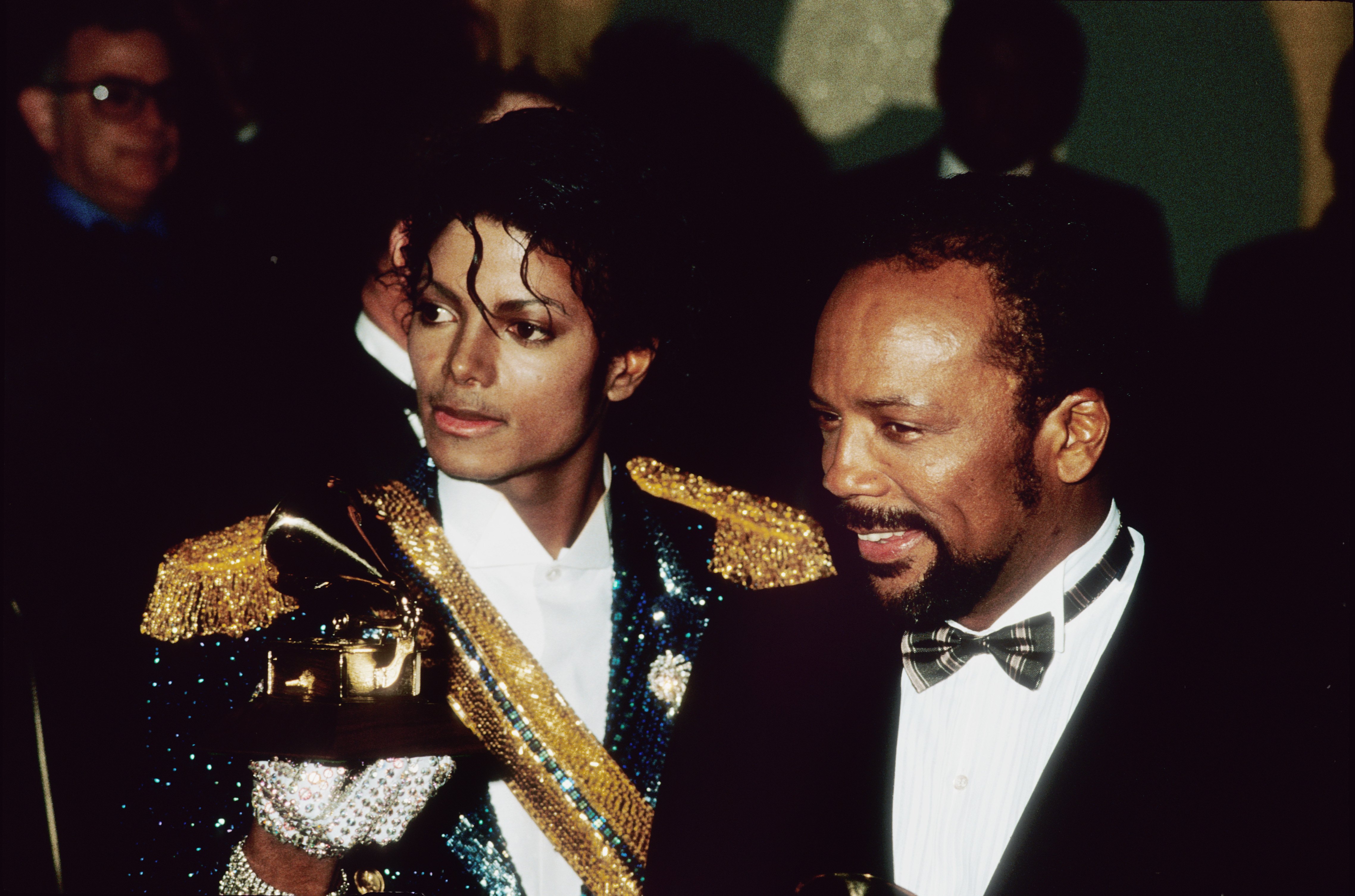 Michael Jackson und Quincy Jones