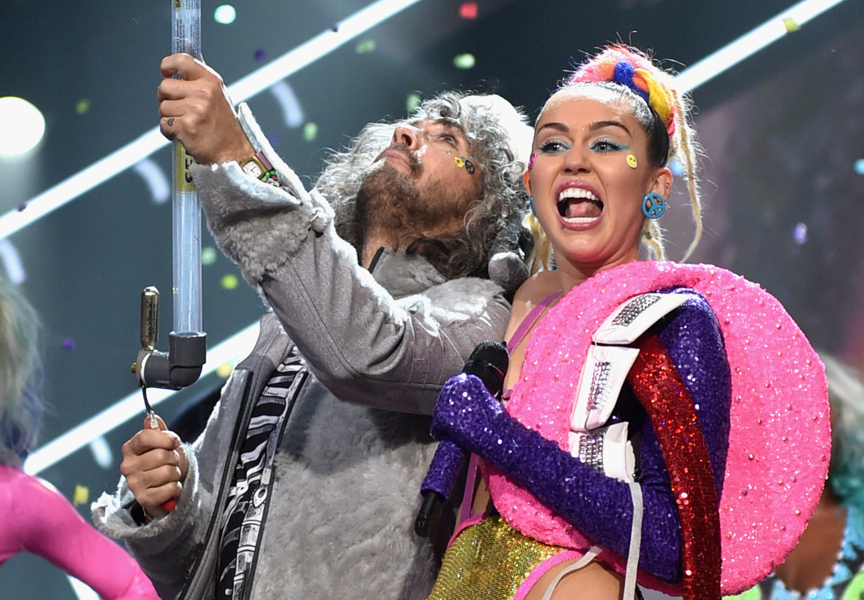 BFF: Wayne Coyne von den Flaming Lips und Miley Cyrus