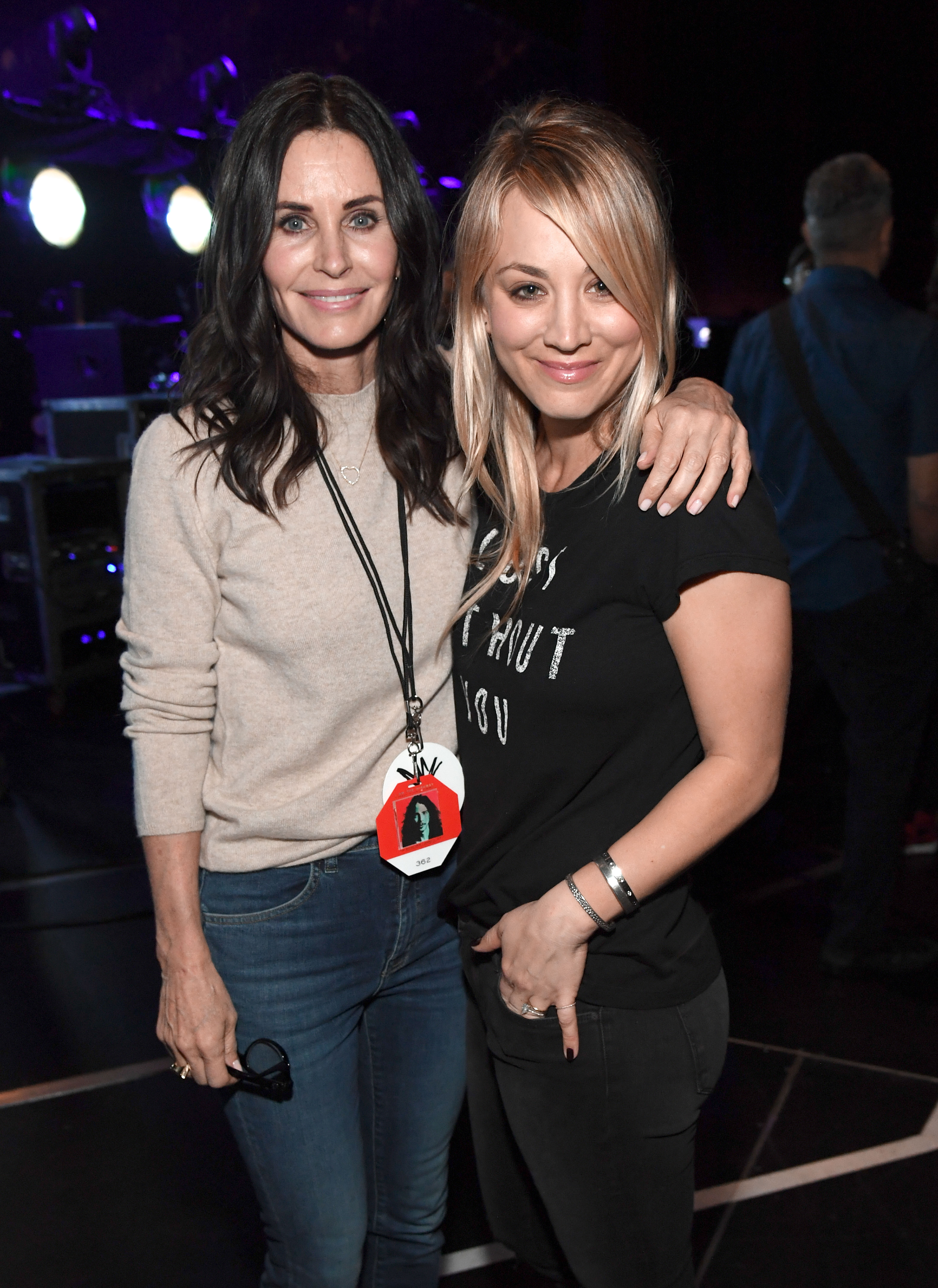 Courteney Cox und Kaley Cuoco