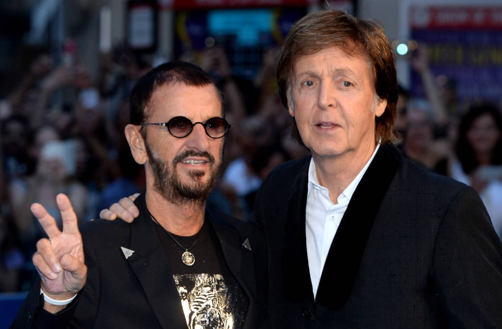 Paul McCartney und Ringo Starr feiern zusammen 50 Jahre ...