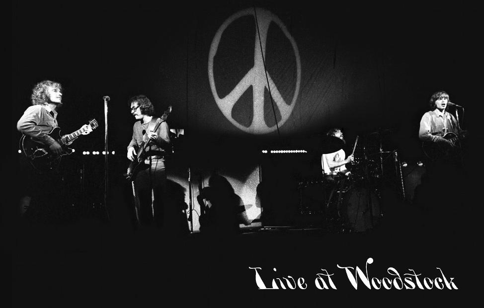 Creedence Clearwater Revival auf dem Woodstock Festival