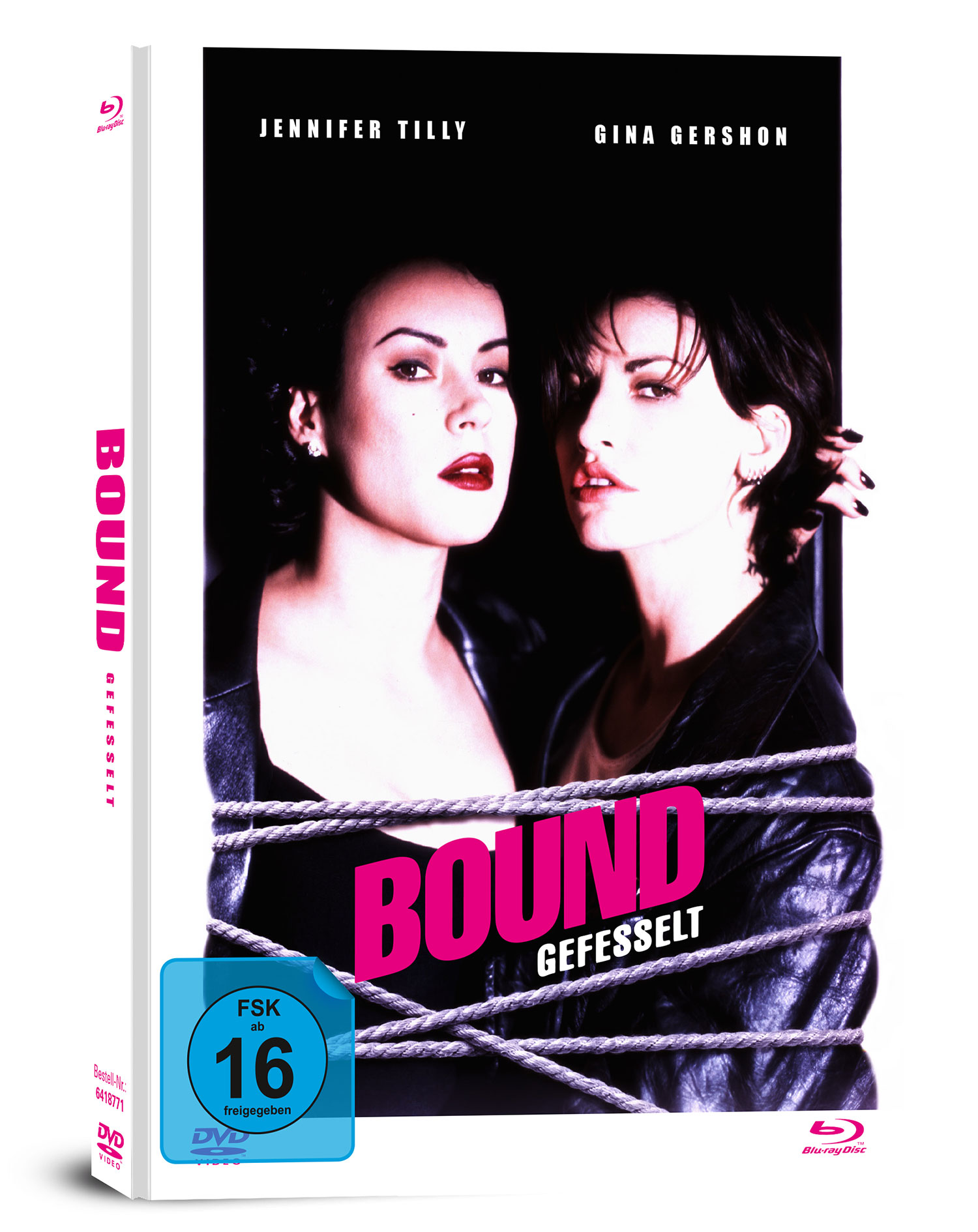 „Bound - Gefesselt“ im Mediabook auf Blu-ray und DVD