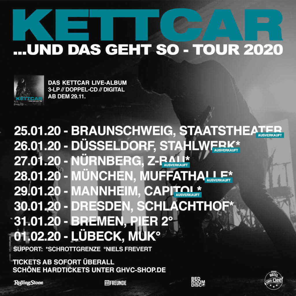 kettcar band tour 2023