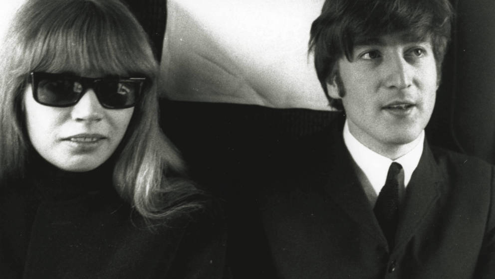 Astrid Kirchherr with John Lennon from the Beatles