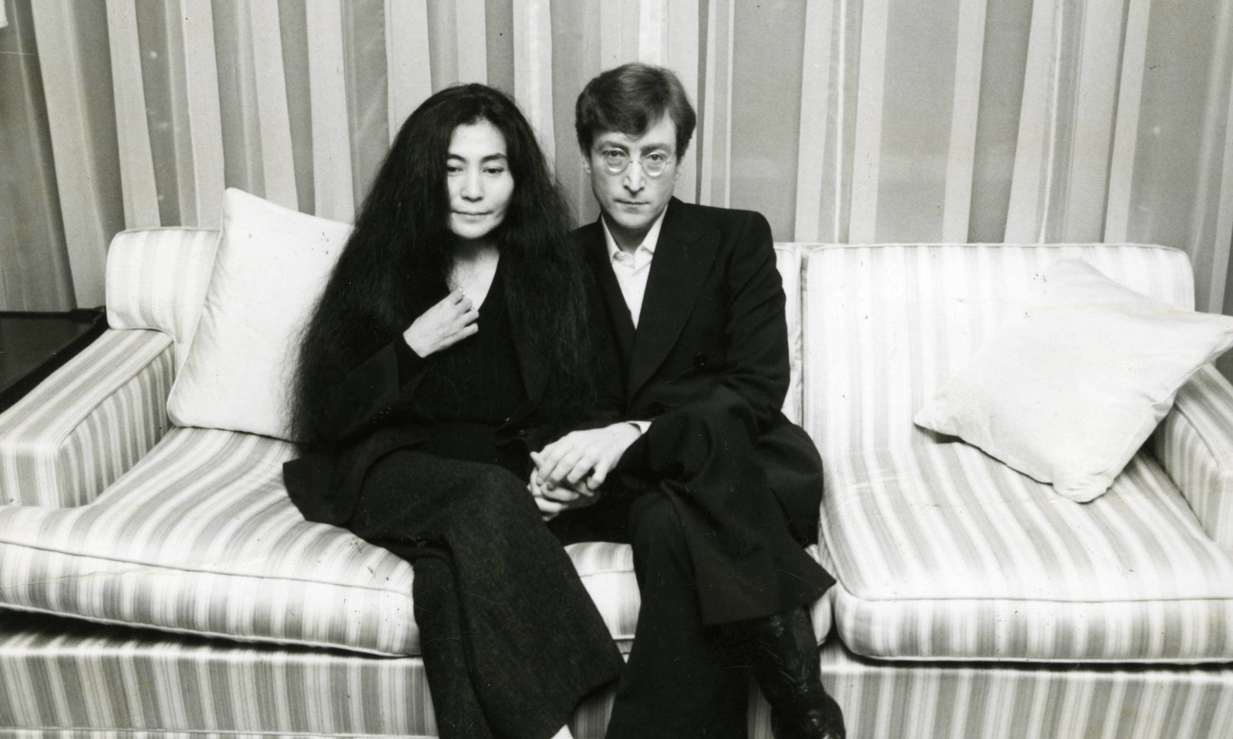 Lennon und Ono. 1975.