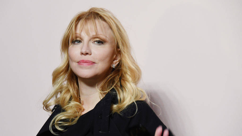 Courtney Love auf einem Event der „New York Fashion Week", 2019