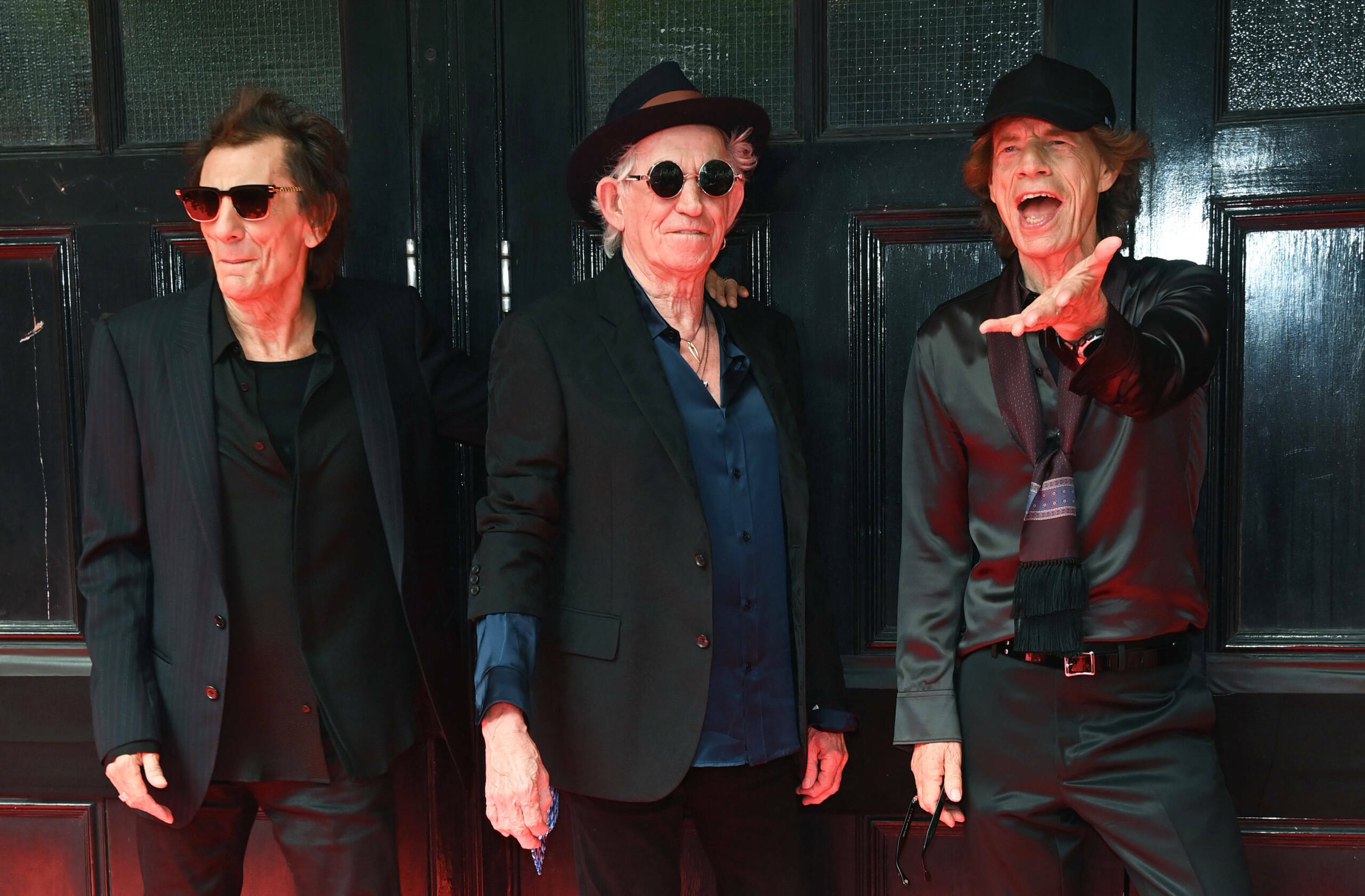 Ronnie Wood, Keith Richards und Mick Jagger