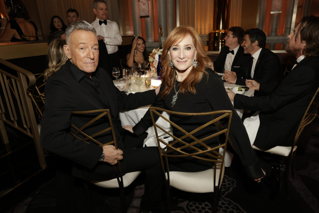 Bruce Springsteen und seine Frau Patti Scialfa bei den Golden Globes