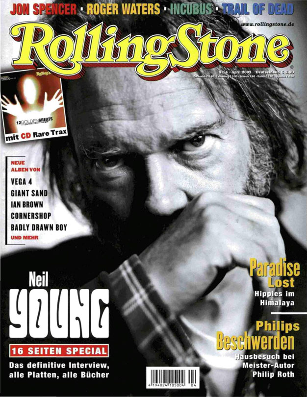 ROLLING STONE Cover April 2002