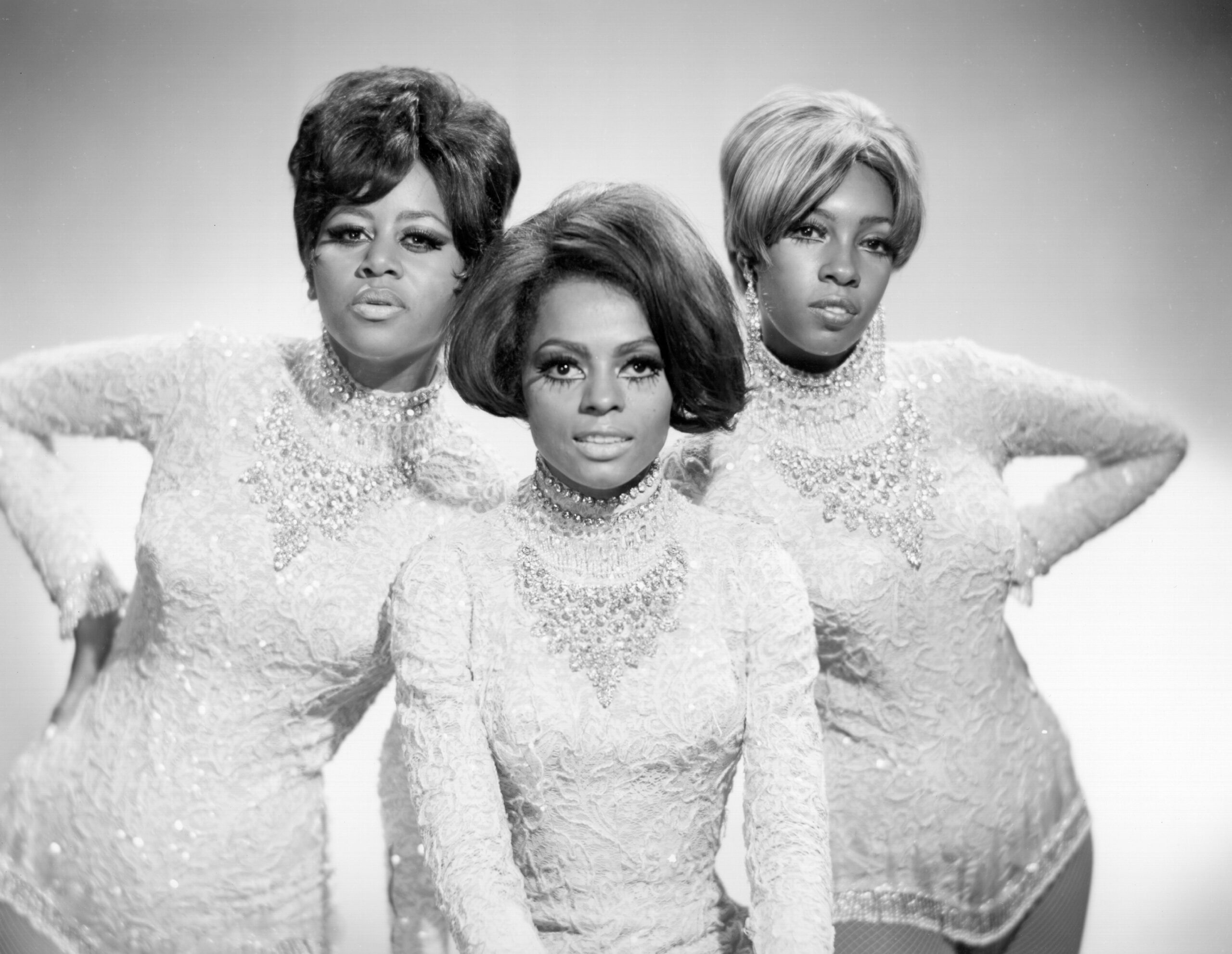 The Supremes: Diana Ross, Cindy Birdsong und Mary Wilson, circa 1967