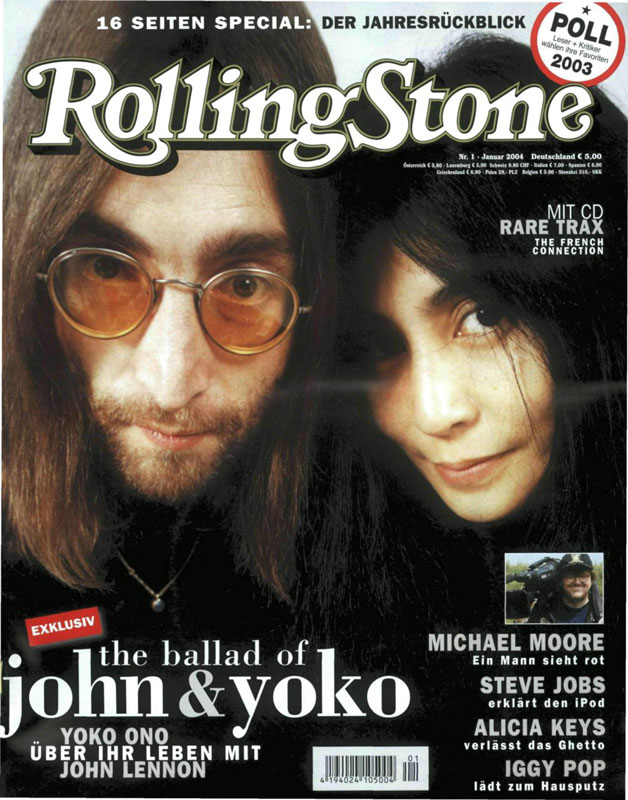 ROLLING STONE Cover Januar 2004