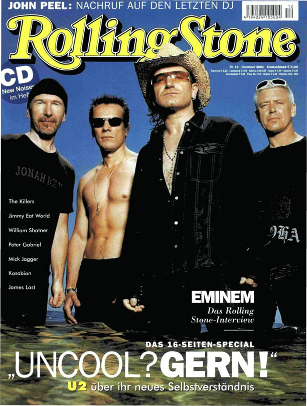 ROLLING STONE Cover Dezember 2004