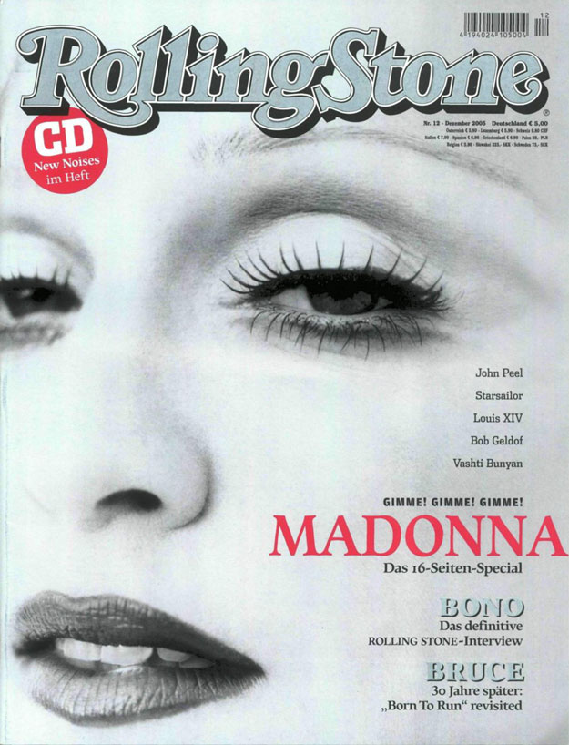 ROLLING STONE Cover Dezember 2005