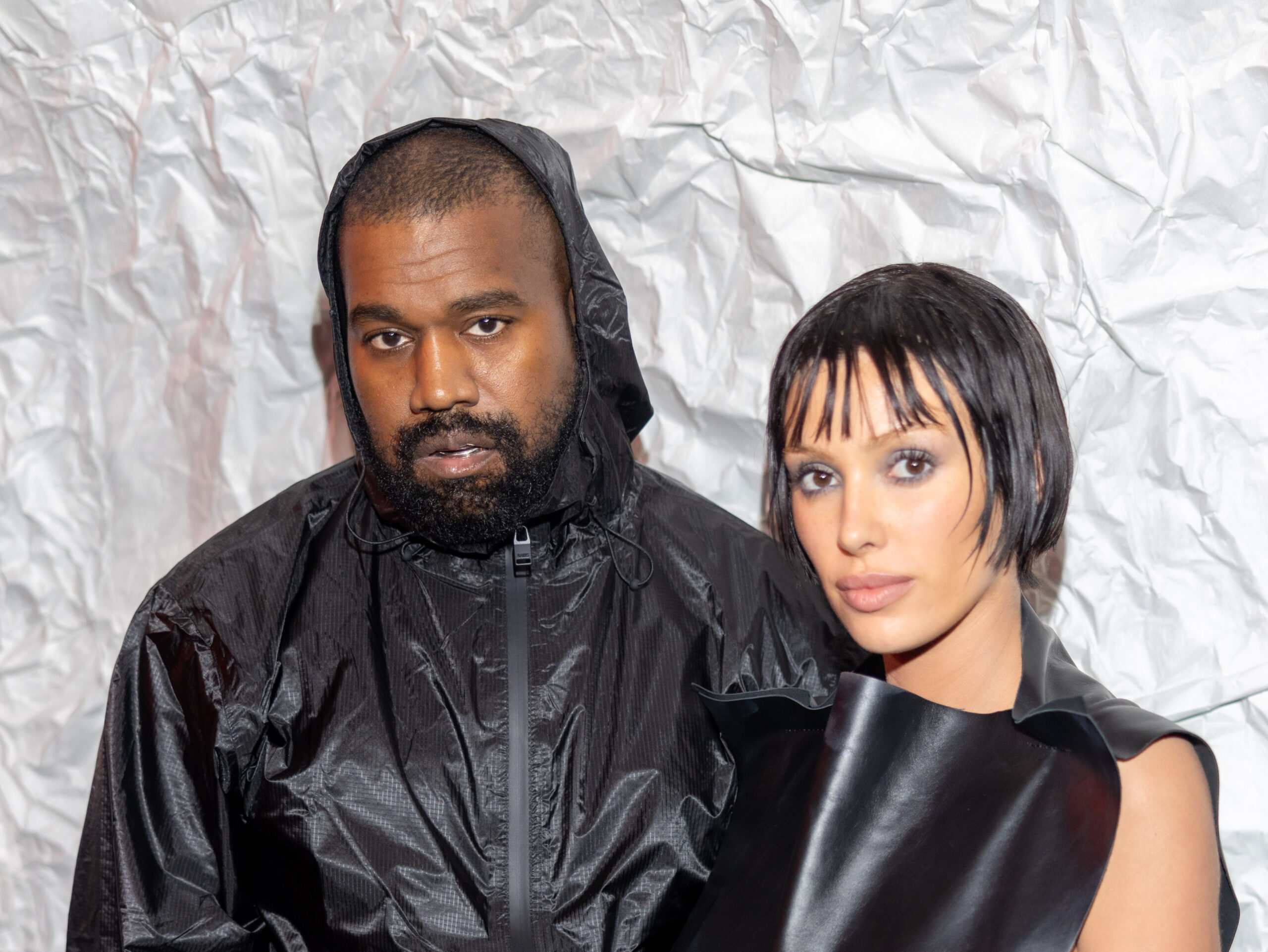 Kanye West und Bianca Censori, in Mailand 2024