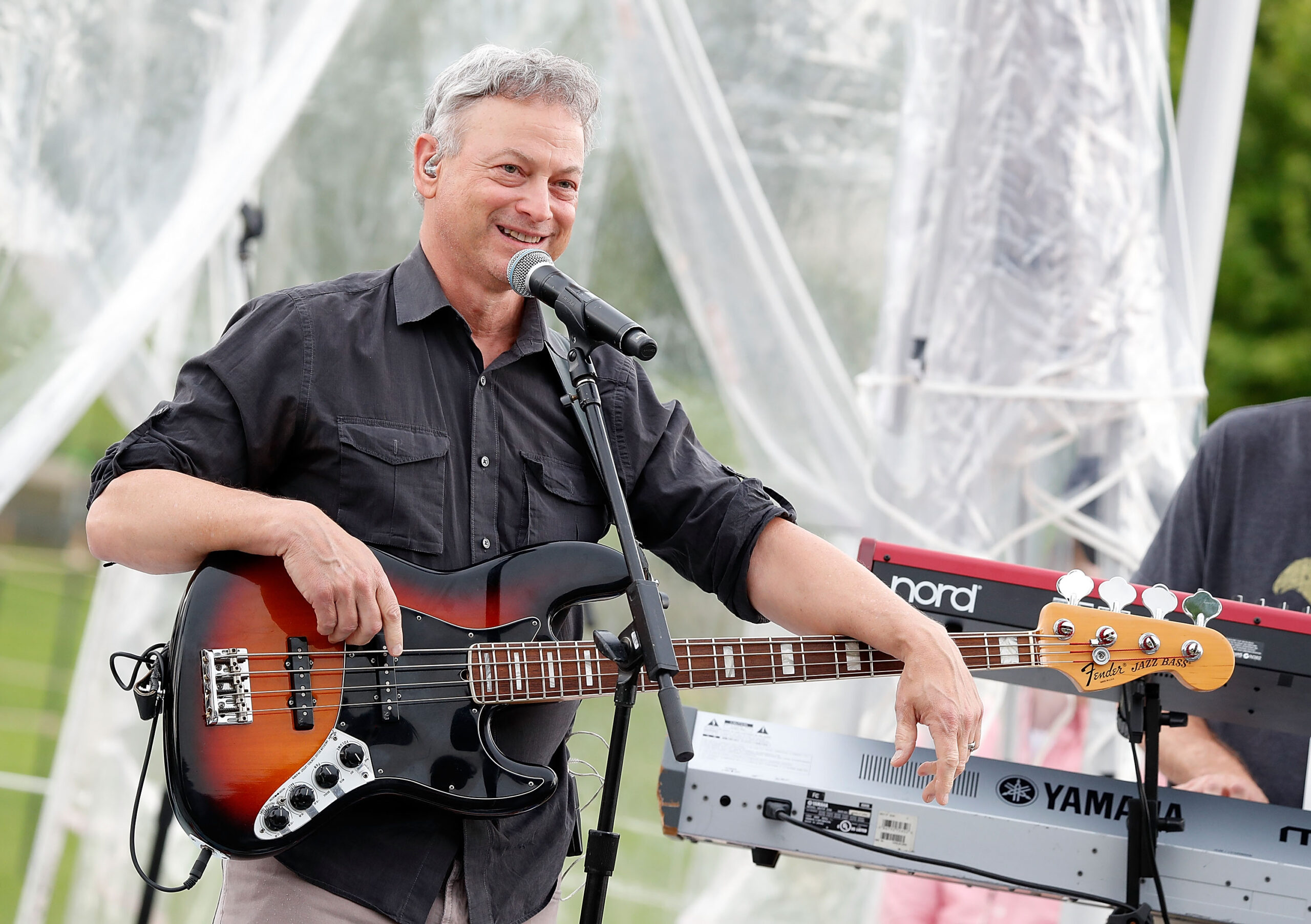 Gary Sinise bei einem Auftritt