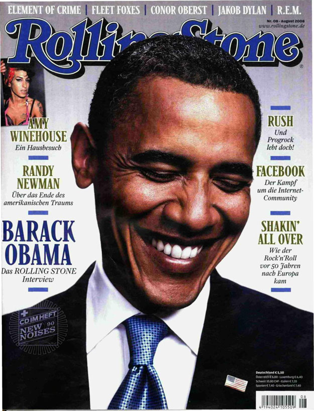 ROLLING STONE Cover August 2008