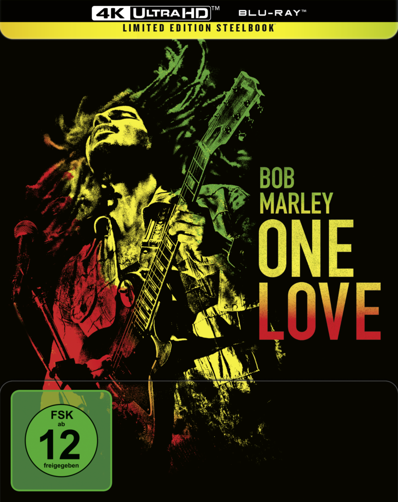 Die „Bob Marley: One Love“-Blu-ray