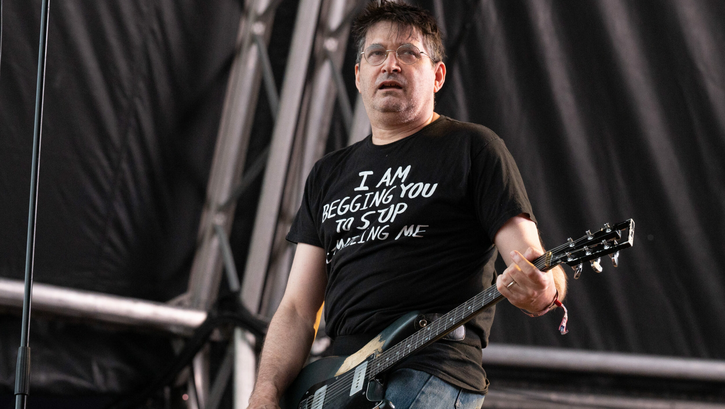 Steve Albini 2022 beim Primavera Sound