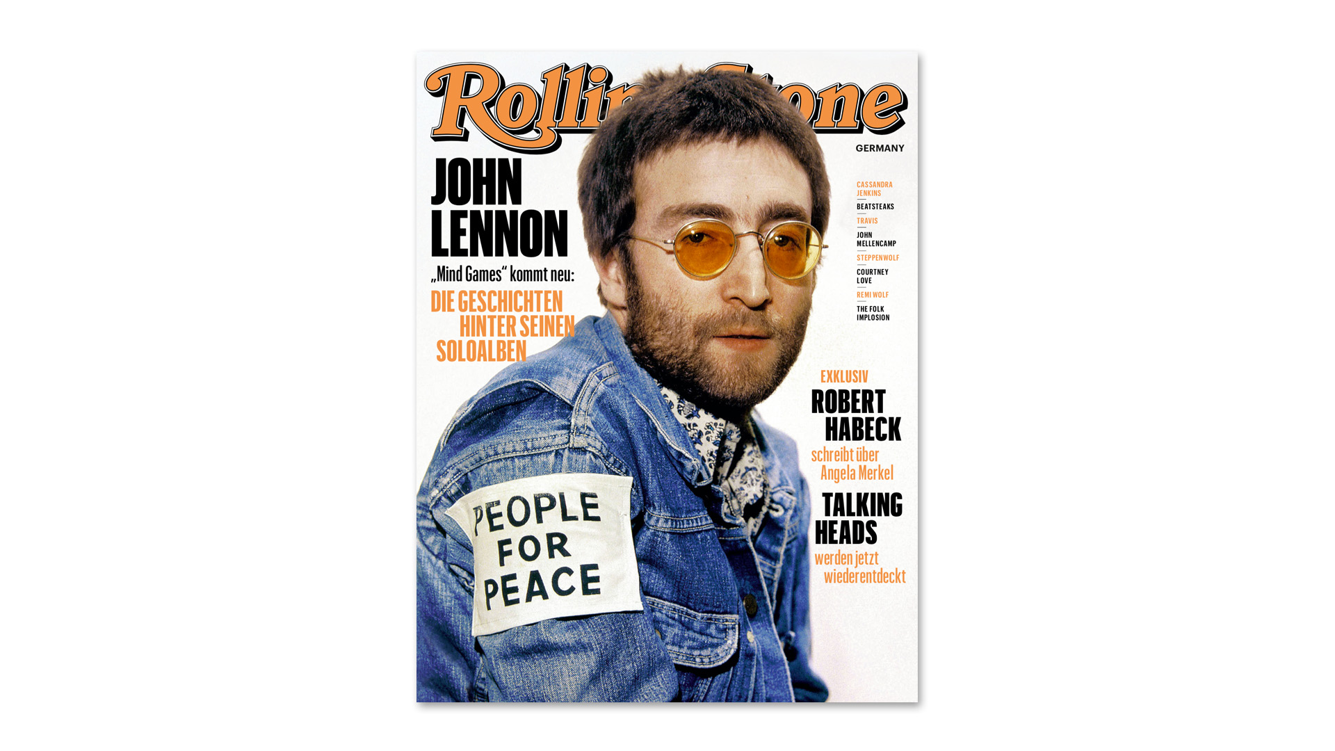 Cover der Juli-Ausgabe von ROLLING STONE mit John Lennon