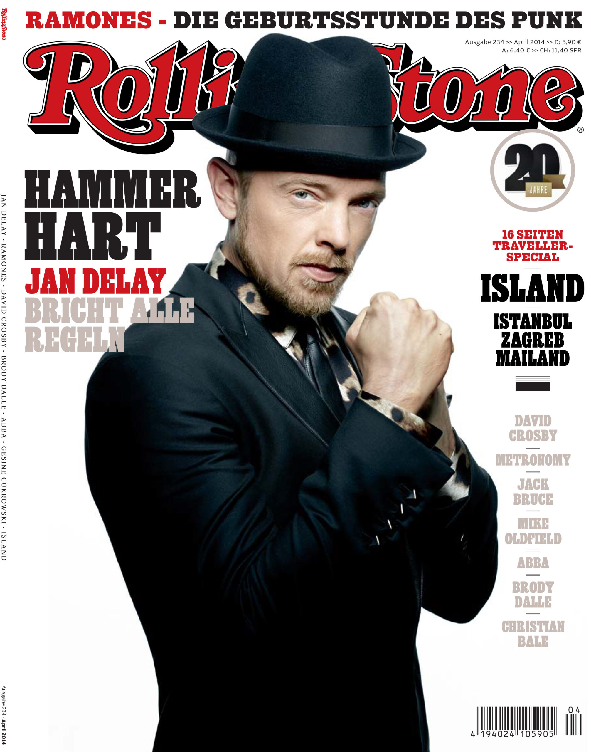 ROLLING STONE Cover April 2014