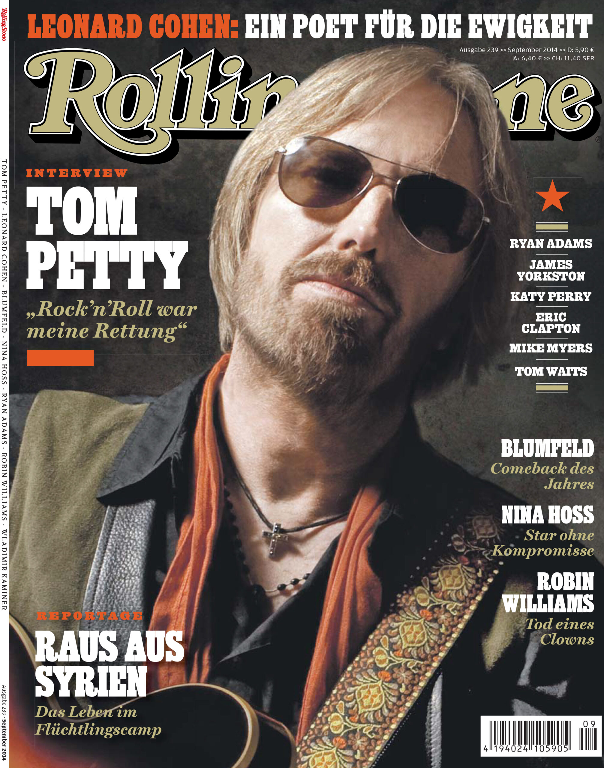 ROLLING STONE Cover September 2014