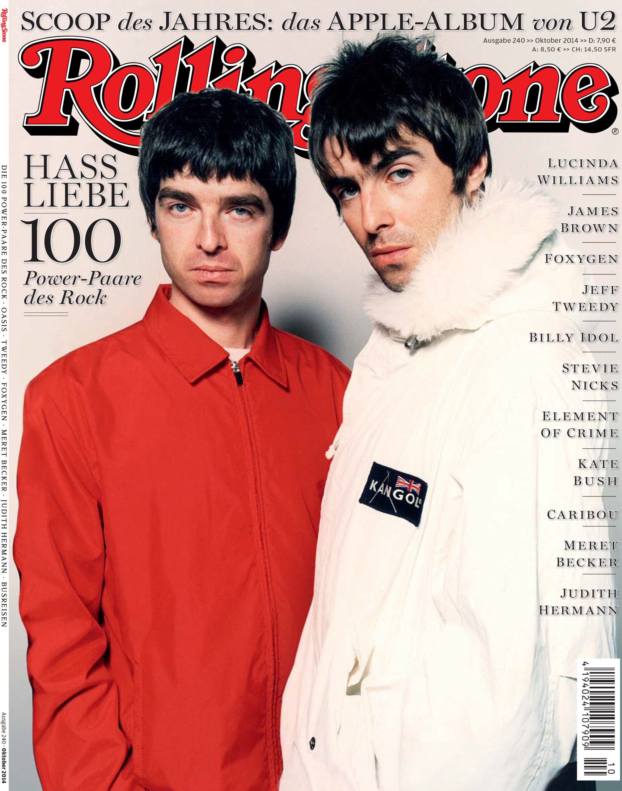 ROLLING STONE Cover Oktober 2014