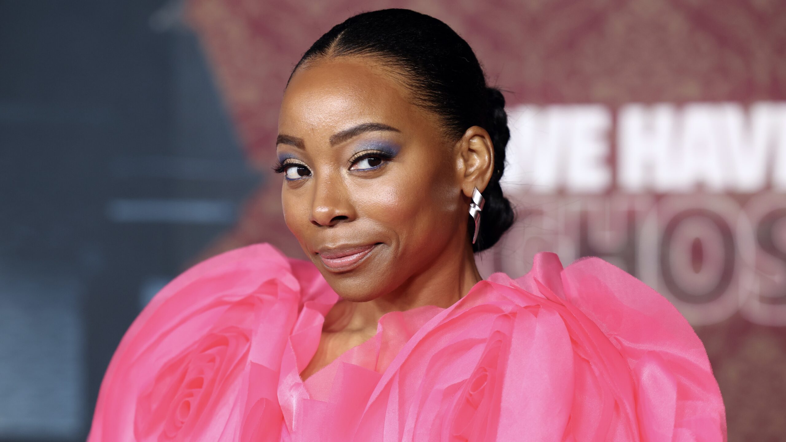 LOS ANGELES, CALIFORNIA - FEBRUARY 22: Erica Ash attends the premiere of Netflix's "We Have A Ghost" at Netflix Tudum Theater on February 22, 2023 in Los Angeles, California. (Photo by Monica Schipper/Getty Images)